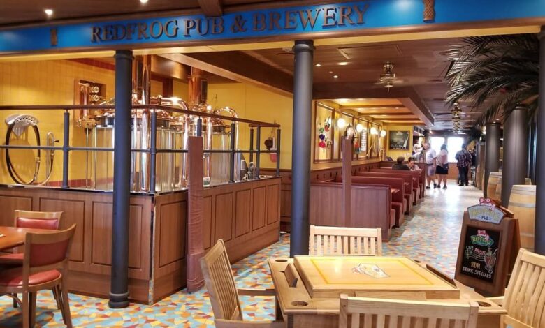 Carnival brewery tour taking ship
