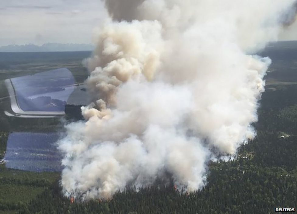 Alaska wildfire disrupts operations hal resort