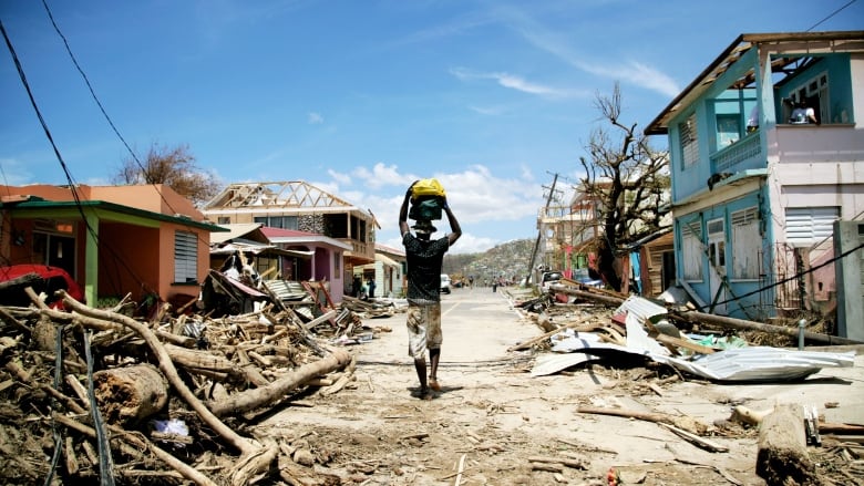 Caribbean islands continue post hurricane cleanup relief efforts