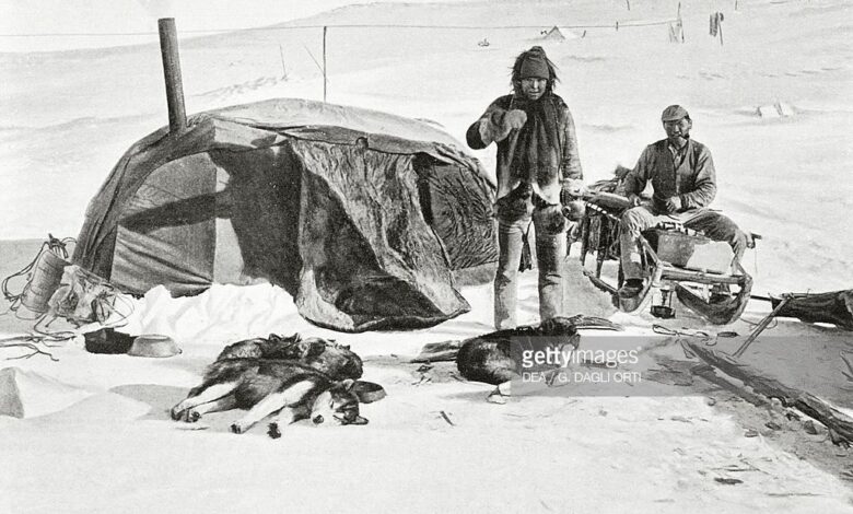 Camping like polar explorers with hurtigruten roald amundsen