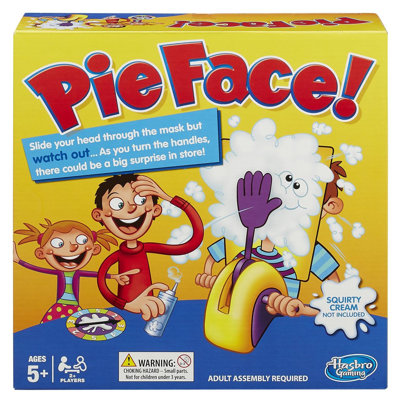 A pie in the face