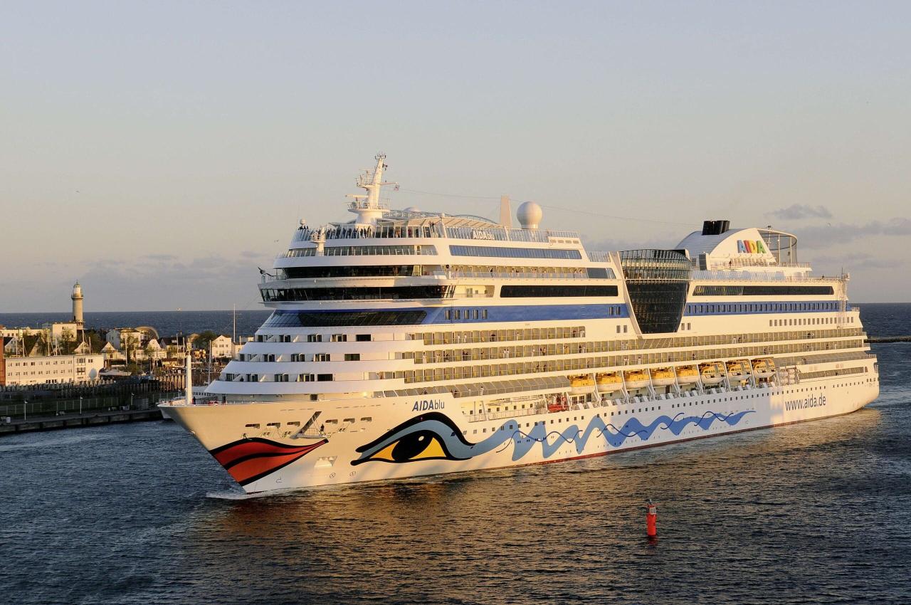 Aida blu christened in germany