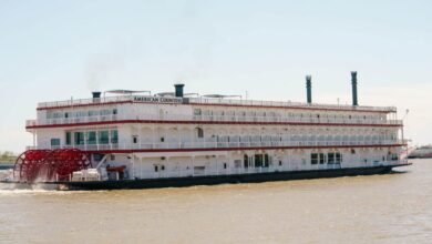 American cruise lines christens two riverboats