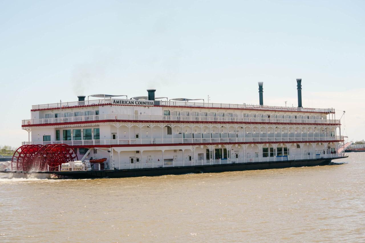 American cruise lines christens two riverboats