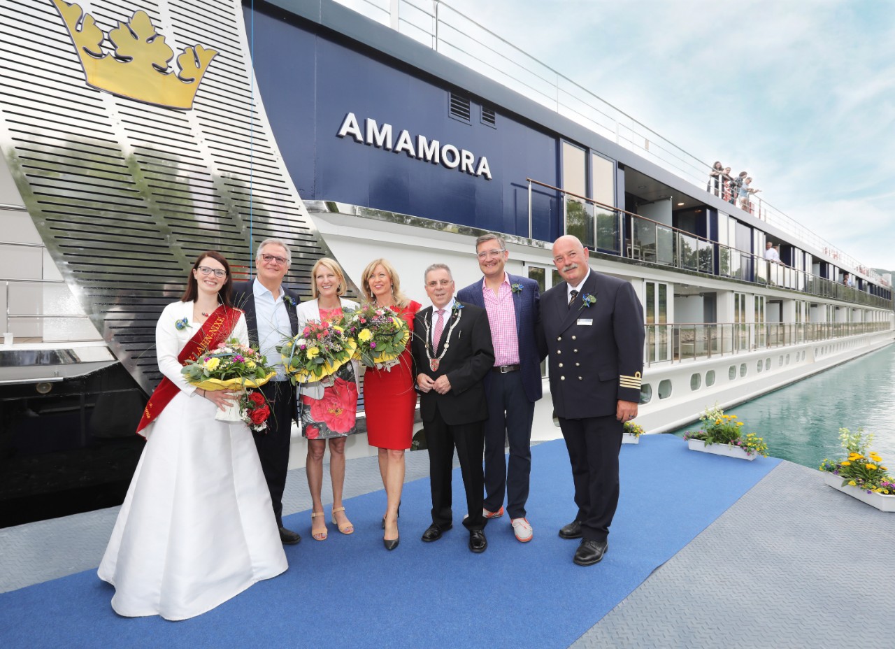 Amawaterways amalucia is christened