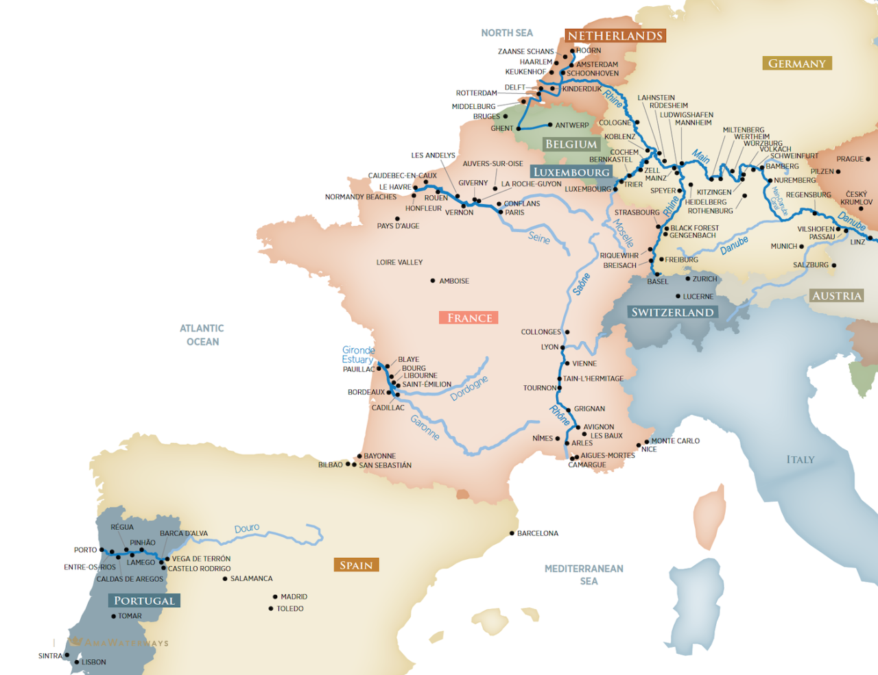 Amawaterways to offer enhanced normandy itineraries for dday anniversary