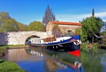 Voies navigables navigable fluviale waterways canaux rivière stupid houseboat potentially ouest depuis