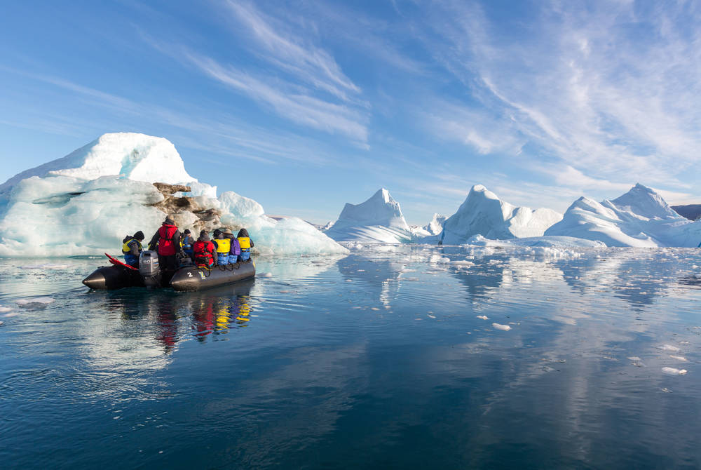 Aurora expeditions sail greenland northern tip