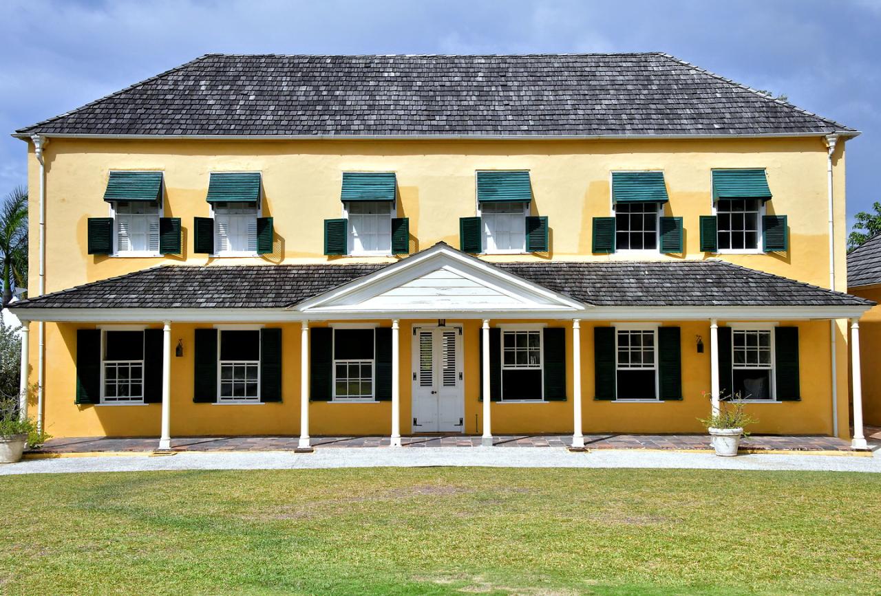 Washington george house barbados artefacts interesting