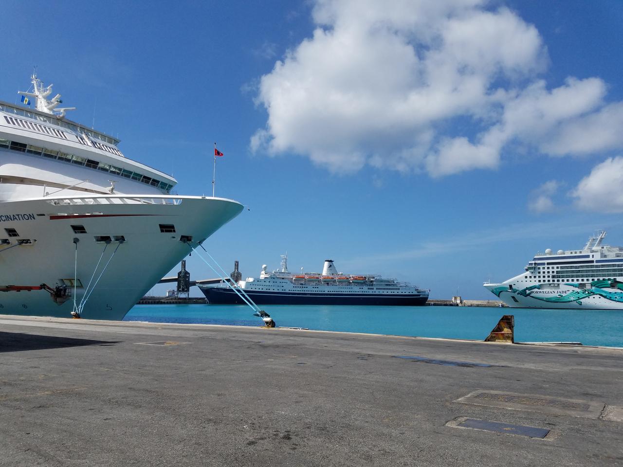 Barbados makes play for large cruise ships