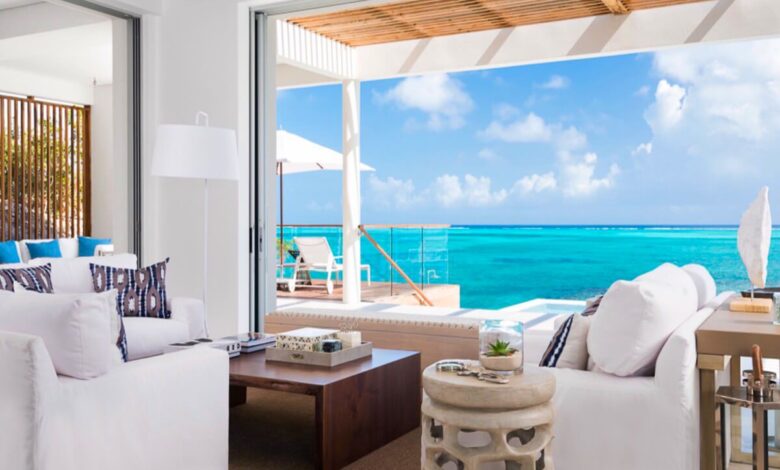 Beach enclave turks caicos north shore new beach houses