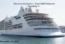 Silversea cruises airfare receive