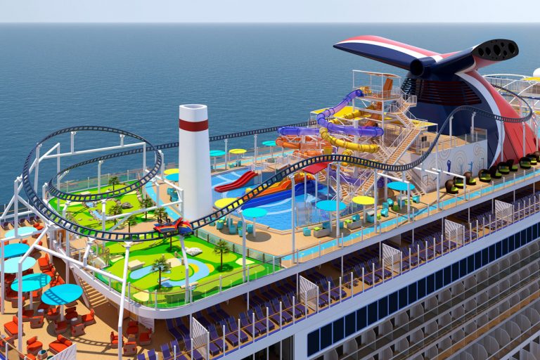 Carnival s new megaship fun city