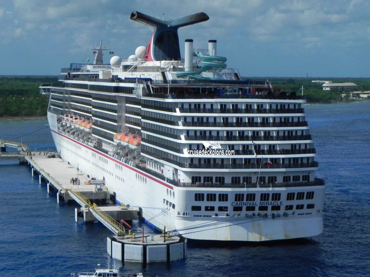 Carnival s miracle sets new york departures