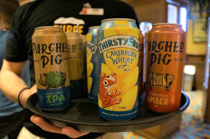 Carnival cruise canned beers Carnival house beer now sold in cans fleetwide
