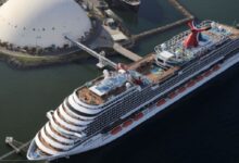 Carnival corp earnings up 20 1 for quarter to 353m