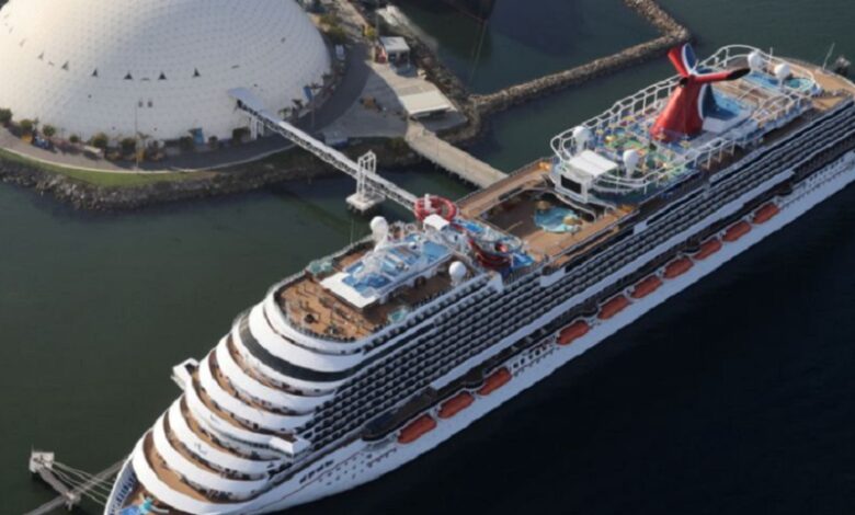 Carnival corp earnings up 20 1 for quarter to 353m