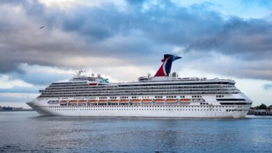 Carnival says triumph will arrive in mobile tonight