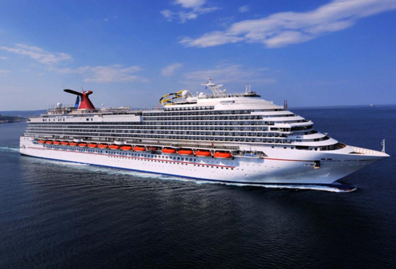 Carnival corp earnings up 20 1 for quarter to 353m