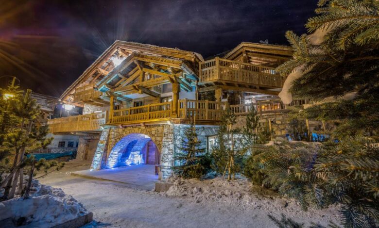 Barriere opens ski chalet in french alps