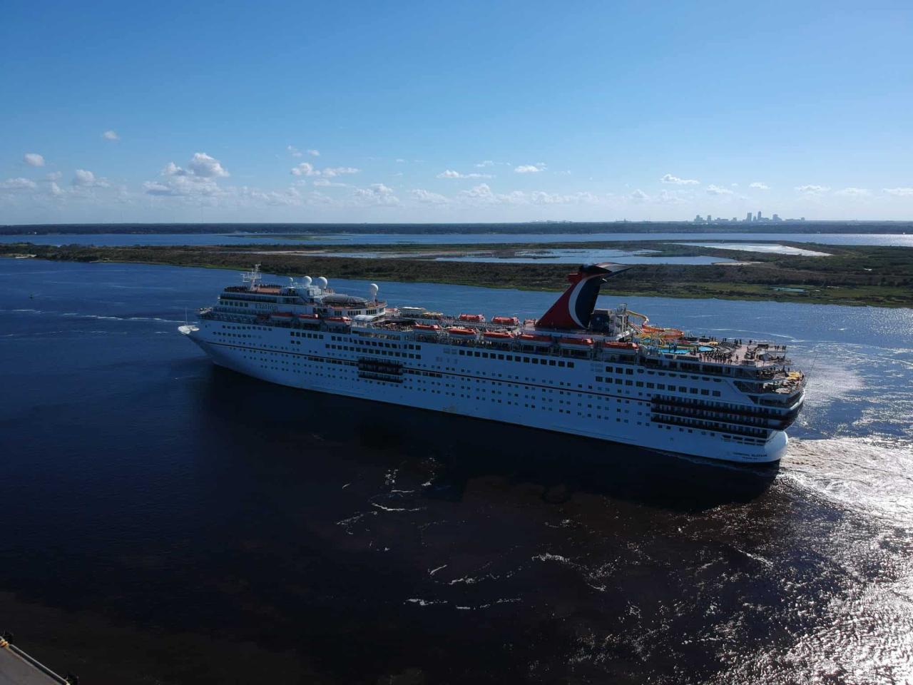Carnival exercises ship option