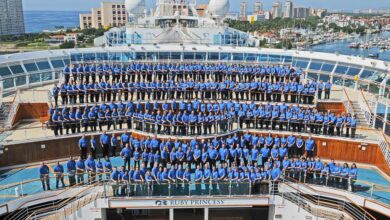 Expedia franchise cruise ruby cruises training attended executives corporate industry