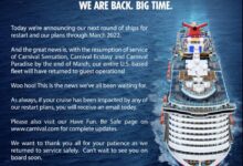 A million dollar pledge toward making it easier to sell cruises