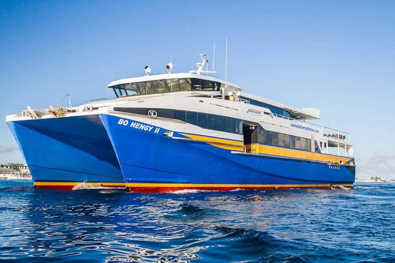 Ferry bimini ropax hsc list superfast