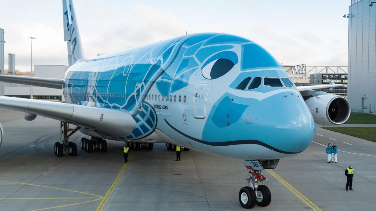 A380 ana airbus hawaii special airline empires aircraft