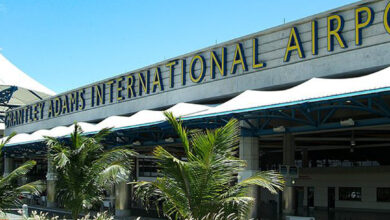 Barbados airport remains closed while cleanup continues