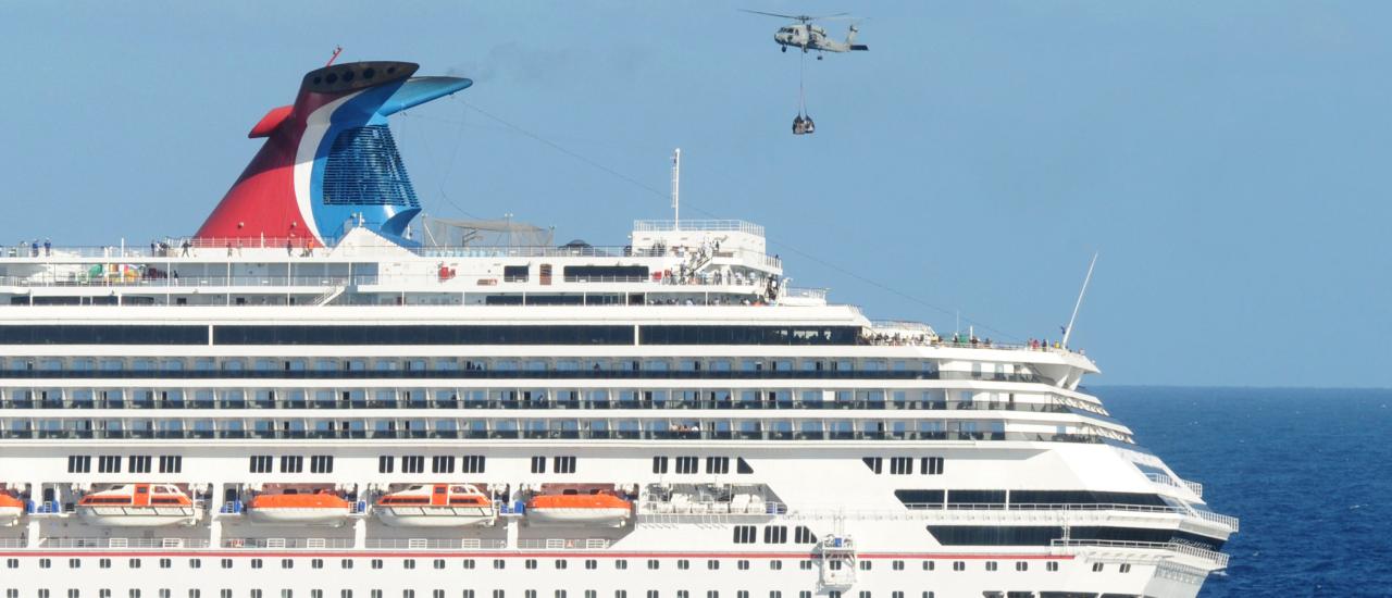 Carnival ship rescues ncl crewman who went overboard