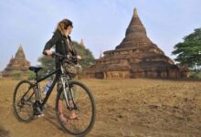 Bagan is magical for bike rides