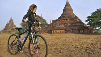 Bagan is magical for bike rides