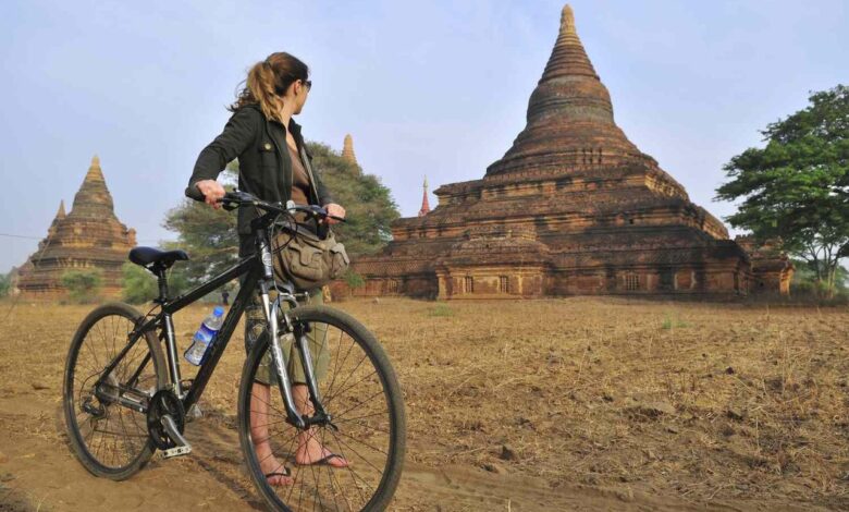 Bagan is magical for bike rides