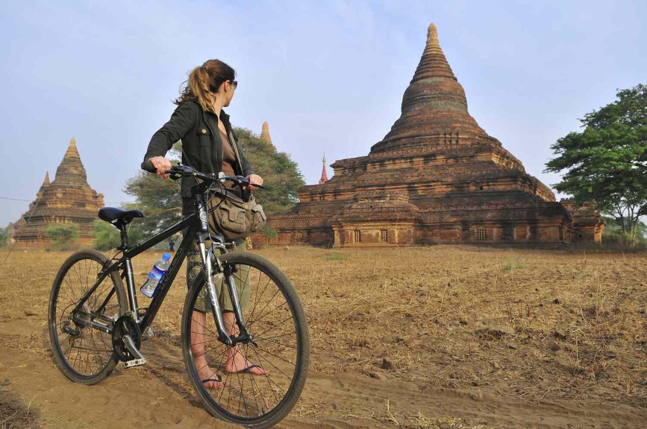 Bagan is magical for bike rides