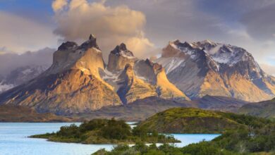 Bottom of the world chilean patagonia