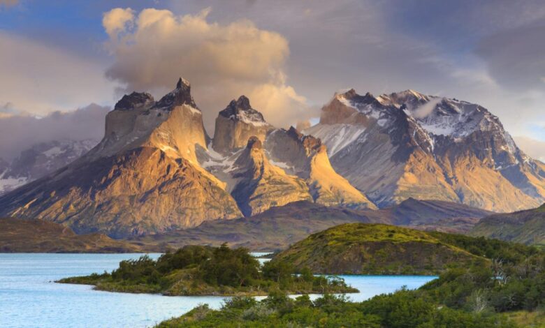 Bottom of the world chilean patagonia