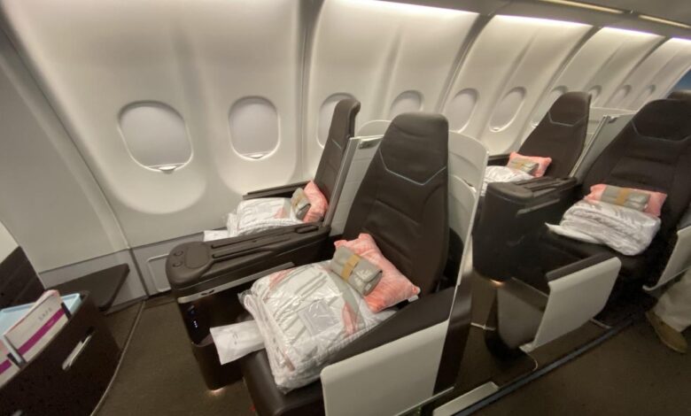 Cabin upgrade for hawaiian airlines