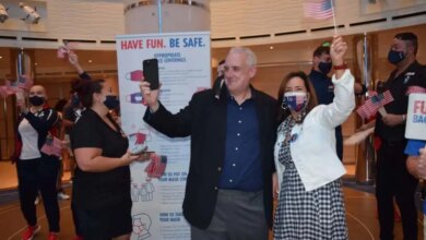 Carnival horizon to depart without john heald