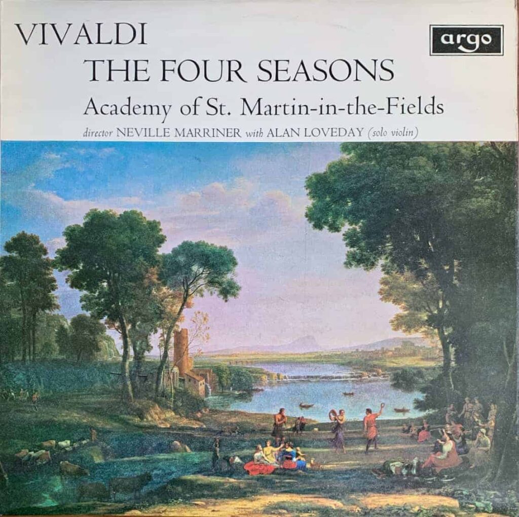 Fischer julia vivaldi seasons four martin ensemble perform fields chamber antonio academy st andantemoderato