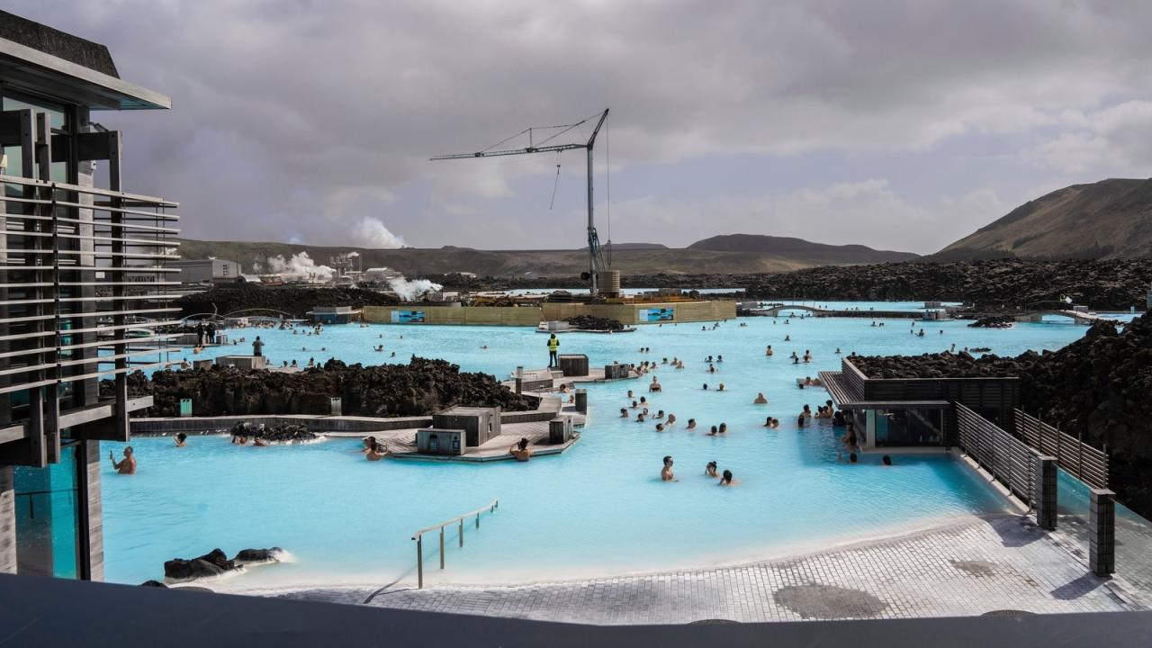 Blue lagoon geothermal spa fully reopens