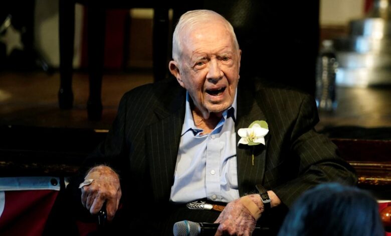 Alexander roberts ceo honors jimmy carter