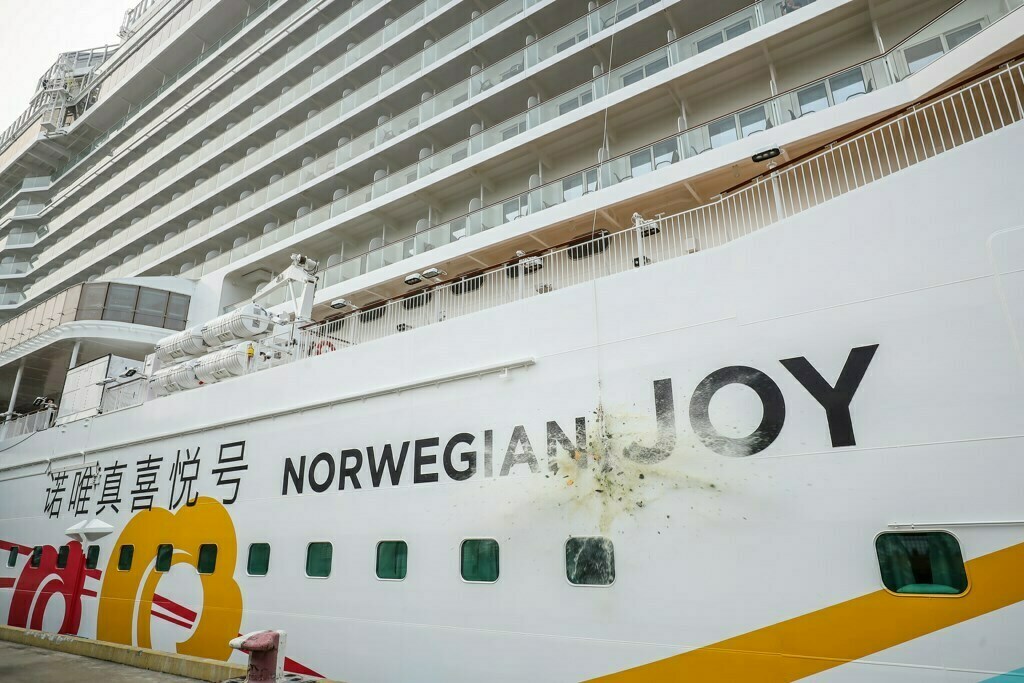 Built for china the norwegian joy is headed elsewhere