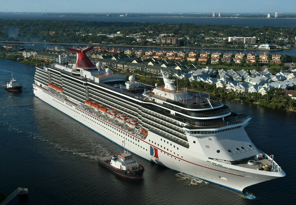Carnival miracle cruise ship tour line usatoday picture