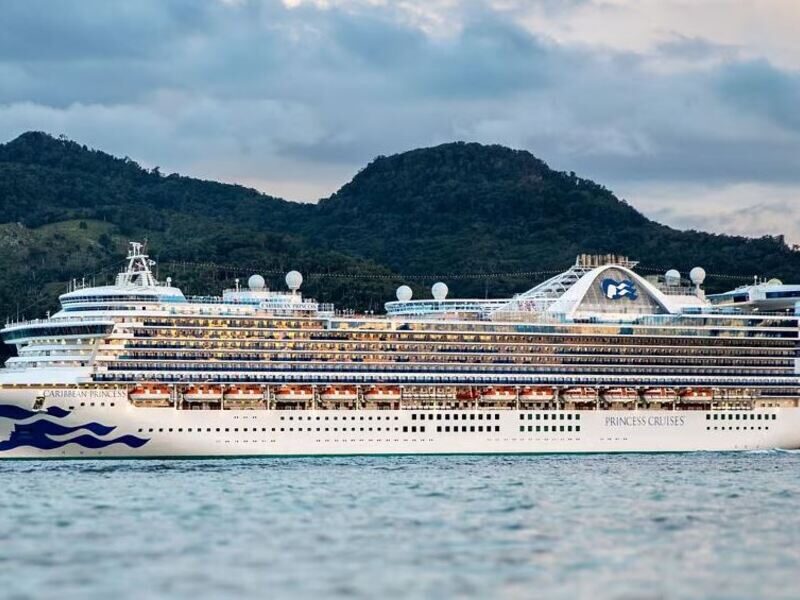 Caribbean princess keeps pace thanks to updated amenities