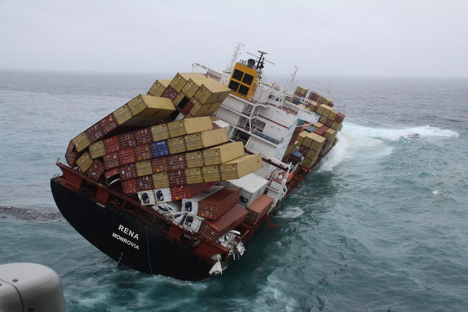 Cargo ship accident closes dive site in bvi