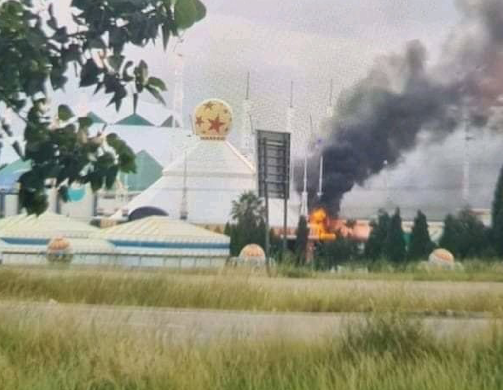Carnival officials assess fire damage