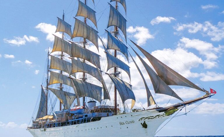 Capturing the spirit of sailing on sea cloud cruise