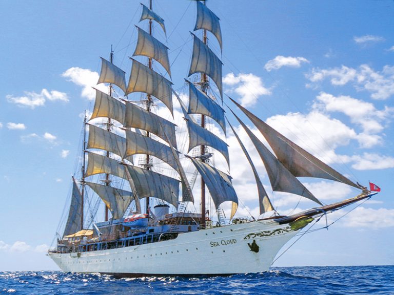 Capturing the spirit of sailing on sea cloud cruise