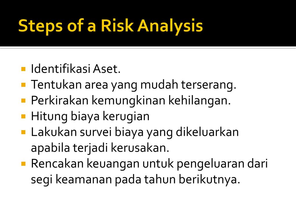 Calculating risks then going for it